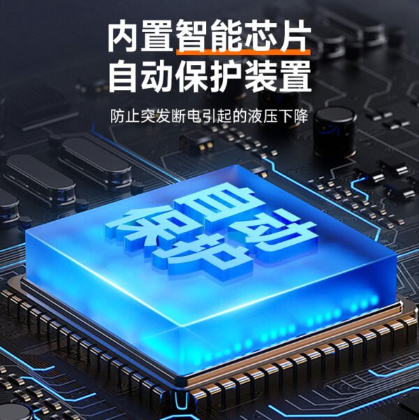 Electric Car Jack, 5 Ton/11023 LBS Hydraulic Jack with Electric Impact Wrench, Portable Car Lift with Built-in Inflatable Pump, and LED Light for SUV MPV Sedan Truck Change Tires Garage Repair